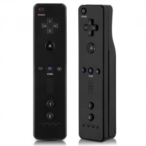 Manette de jeu avec manette analogique pour Console WiiU/Wii (noir) - Neuf