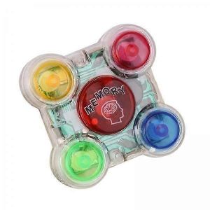 Lot de 5 jeux de m&eacute;moire pour enfants, casse-t&ecirc;te, entra&icirc;nement, cadeaux pour gar&ccedil;ons, blanc transparent - Neuf