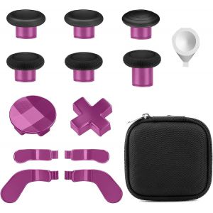 Goupilles De Pouce De Rechange 13 En 1 Pour Manette One Elite Series 2, Xbox One Elite Series 2 Core Joystick Kit Pour Manette Sans Fil Xbox Elite Series 2 (Poudre De Rose) - Neuf