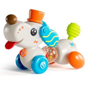 Montessori Sensory Toy with Educational Sounds for Children 6 Months,12-18 Months,Stimulating Motor Skills and Concentration,Cute Dog Gift for Boys and Girls 1 2 3 Years - Neuf