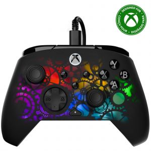 Turtle Beach Afterglow Ignite Time Machine Manette de jeu filaire - Licence Xbox Series XS, Xbox One et PC avec RGB Personnalisable, Boutons Programmables, G&acirc;chettes &agrave; effet Hall 2 crans et c&acirc;ble 3 m - Neuf