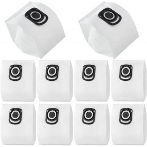 KAL-Lot De 10 Sacs D'Aspirateur Pour Rowenta Silence Force Hygiène+ Zr200520 Zr200720 Zr200920, Sac Aspirateur Pour Rowenta Compact Power, Power Xxl, X-Trem Power (Ro64Xx Ro63Xx Ro68Xx Ro39Xx) - Neuf