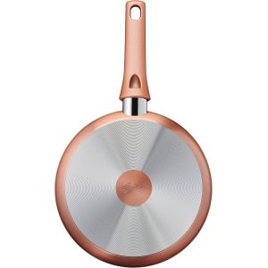 Cuivr&eacute;e Po&ecirc;le, Ext&eacute;rieur Effet Cuivre, Aluminium Anti-Adh&eacute;sif, Diam&egrave;tre 20 Cm, Noir - Neuf