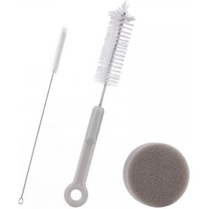 Kalanka-Kit De Nettoyage De Fontaines, 3 Pi&egrave;ces, Brosse Pour Fontaine &Agrave; Chats, Brosses Et &Eacute;ponge Pour Bol D'eau Automatique Pour Chiens Chats Et Distributeur D'eau Pour Animaux - Neuf