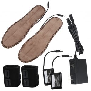 Semelles Chauffantes Electriques Rechargeables Usb Unisexes 100-240 V, 3 Vitesses, Pour Chaussures D'hiver, Tailles 41-42 - Neuf
