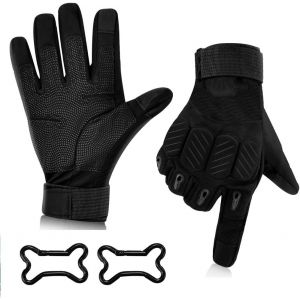 CAUC-Gants Tactique Militaire Gants Tactiques Unisexe Ecran Tactile Scooter Motocross Respirant avec Protection Gant Scooter pour VTT, Chasse, Randonn&eacute;, Escalade - Neuf