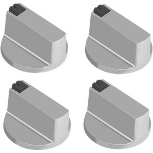 6 mm Cuisini&egrave;re &agrave; gaz Boutons Alliage de Zinc Cuisine Four Bouton Rotatif Universel Locks Four Interrupteur de Cuisson Control 4stk - Neuf