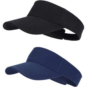 Kalanka-Casquette Visière Femme Homme Anti-Uv Visiere Soleil Unisexe Réglable Sport Cap Pour Golf Tennis Running Baseball - Neuf