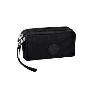 Hommes Et Femmes Portefeuilles Nouveau Cor&eacute;en Grande Capacit&eacute; Portable Oxford Tissu Porte-Monnaie &Eacute;tanche Portable.Black. - Neuf