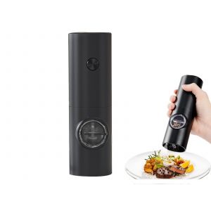 Ensemble De Moulins &Eacute;lectriques &Agrave; Poivre Et &Agrave; Sel Avec Broyeur R&eacute;glable. - Neuf