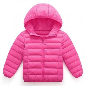 Doudoune Blanche Canard Enfant Short Léger À Capuche Pour Garçon Et Fille - Neuf