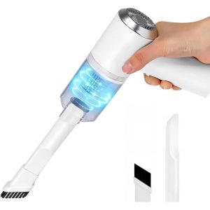 Mini Aspirateur &agrave; Main sans Fil, 6000Pa 120W Petit Aspirateur de Voiture Portable Puissant pour Voiture,Cuisine,Noir - Neuf