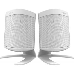 Support De Bureau, Pack Double, Blanc, One, One Sl & Play:1 Compatible Avec Les Enceintes Sonos One & Play1 - Neuf