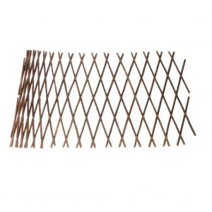 40*20CM Treillis de Jardin Treillis Extensible Treillis de Saule Extensible, clôture en Bois Cadre d'escalade rétractable Durable pour Plantes Support de décoration de Fleurs en Treillis - Neuf
