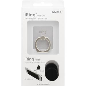 Cmjaagur-Aauxx - Premium Argenté Silver- Anneau Support Téléphone Voiture - Antichute Pour Téléphone Portable - Bague Support Téléphone Universel[M3065] - Neuf