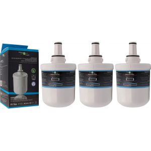 Ffl-180Sk | Lot De 3 - Filtre &Agrave; Eau Compatible Avec Samsung Hafin2/Exp, Da29-00003G, Hafin2, Hafin1/Exp, Hafin1, Da29-00003F, Da97-06317A Cartouche Filtrante Pour R&eacute;frig&eacute;rateur Am&eacute;ricain - Neuf