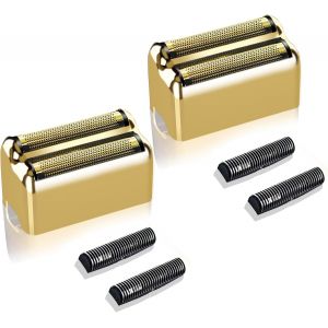 Pièce De Rechange Têtes De Rasoir Compatible Avec Babyliss Fxfs2g/Fxfs2 Rasoir Shaver, Grille De Rechange Compatible Avec Babyliss Pro Rasoir Shaver(2 Pièces) - Neuf