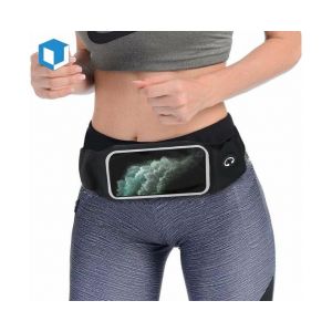 Sac banane pour coureur actif avec &eacute;cran tactile transparent - Sac banane avec support pour t&eacute;l&eacute;phone pour un acc&egrave;s facile &agrave; l'essentiel - Neuf