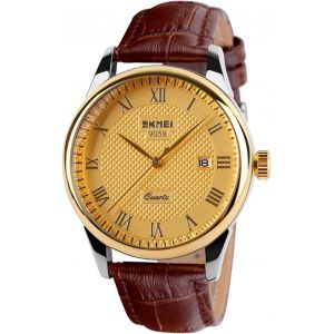 Montre Analogique &Agrave; Quartz Pour Homme-Bracelet En Cuir-Chiffres Romains-&Eacute;tanche-Tendance-Affaires Et D&eacute;contract&eacute;es.[J712] - Neuf