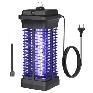 CHECARZHN--NO1-Lampe Anti Moustique Interieur, Lampe Tue Mouche Insecte Electrique 6W 1000V Uv, Appareil Anti Moustique Piège Mouches Destructeur Insecte Lumiere Grill Mouche Pour Salon Chambre Cuisi - Neuf