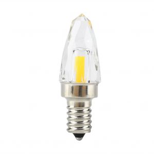Hjlian Ampoule Led A Filament En Verre Style Vintage 4 W, Eclairage Blanc Chaud/Froid, Ac 220 V (Blanc Froid E14) - Neuf