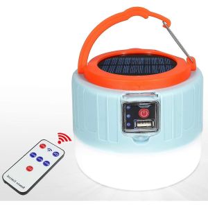 Lanterne De Camping Solaire Lumi&egrave;res De Tente Usb Rechargeable Led La Lumi&egrave;re De Tente Peut Charger Le T&eacute;l&eacute;phone,&Eacute;tanche &Agrave; L'ext&eacute;rieur - Neuf