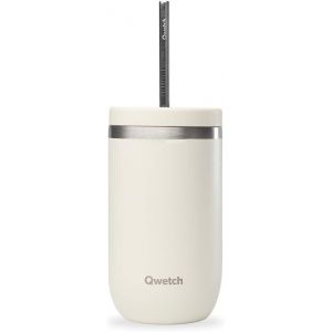 Tianyi-- Cold Cup Isotherme 470ml Sable - 24h Glac&eacute; & 12 Froid - Inox Recycl&eacute;, Anti-&Eacute;claboussure - Id&eacute;ale Pour Boissons Fra&icirc;ches, Bubble Tea Et Caf&eacute; Glac&eacute; - Neuf