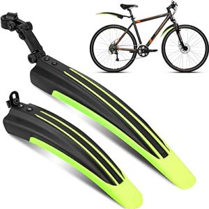Subzonal-Garde Boue De V&eacute;lo, Universelle R&eacute;glable Garde-Boue Vtt Kit Epaissir Elargir Les Ailes Avant Garde-Boue Arri&egrave;re Pour 20-26 Pouces V&eacute;lo De Montagne V&eacute;lo De Route Bike De Ville - Neuf