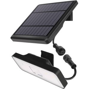 - Lampe Solaire Led Sunno Pour Ext&eacute;rieur Avec D&eacute;tecteur De Mouvement - Applique Murale Solaire Pour Maison/Jardin Avec C&acirc;ble De 1,8 M - Port&eacute;e Du Capteur 120 &deg; 6 M - 3 Modes D'&eacute;clairage, - Neuf