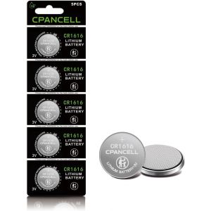 Lot de 5 piles au lithium 3 V haute capacit&eacute; - Neuf