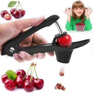 Dénoyauteur De Cerise,Outil De Dénoyautage D'olive,Outil De Dénoyautage De Cerise,Extracteur De Noyau De Noyau De Fruits Avec Space-Savi - Neuf
