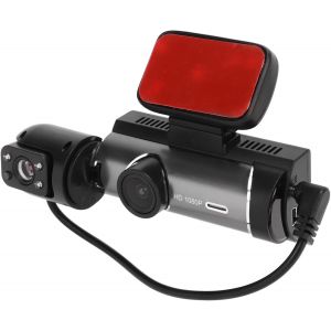 Car Dashcam Front,1080P Dual Dash Cam 3.16 Inch Auto Dashcam HD NACH Vision 360 Degree Rotation Lens Parking Aid Camera Camera - Neuf