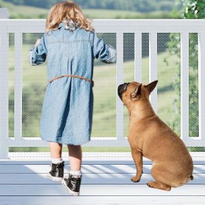 Yemaesre-Filet De Protection D'escalier, 3 M, Filet De Sécurité, Pour Enfants, Rampe D'escalier, Filet De Sécurité, Filet De Sécurité, Filet De Protection Pour Bébé, Filet De Protection, Pour Escalie - Neuf