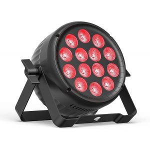 210 W RGBW Projecteur par LED, multi-effet DMX512 Fonctionnement silencieux LED de scène avec lumières disco activées par le son pour fête DJ Drama Club Mariage Halloween - Neuf