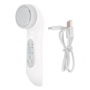 Appareil Multifonction De Nettoyage Du Visage, Masseur Facial, Ionophorese, Appareil De Beaute, Soins De La Peau, Blanc - Neuf