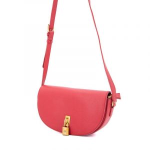 Sac bandouli&egrave;re motif serpent romelie avec cadenas d&eacute;coratif dor&eacute; 27x15x7cm Femme GEORGES RECH - Neuf