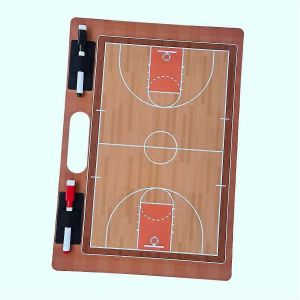 Coaching De Basket-Ball Tableau De Jeu Presse-Papiers De Basket-Ball Effaçable À Sec Entraîneurs Plan De Conseil Démonstration Pièces De Stratégie - Neuf