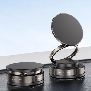 Kalanka-Support Telephone Voiture Ventouse Sous Vide Aimant&eacute;, 360 &deg; Rotatif Pliable Support De T&eacute;l&eacute;phone Portable Convient Pour Gymnase/Miroir/Bureau De Bureau/Toute Surface Lisse - Neuf