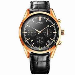 Montre Chronographe &Agrave; Quartz Style Militaire D&eacute;contract&eacute; 9842 Pour Homme Avec Fonctions Lumineuses - Neuf