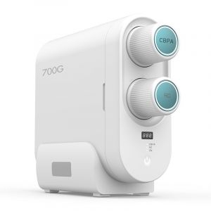 PSS9Ro-700G Purificateur d'eau &agrave; osmose inverse blanc, syst&egrave;me sans r&eacute;servoir, filtrage par osmose inverse, affichage du TDS, pression de 0,35 MPa, d&eacute;bit de 1,8 L/min capacit&eacute; de 700 GPD.Purificateur - Neuf