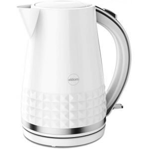 Bouilloire C270B - Capacité 1,7 L - Haute Performance - Design Rétro Classique - Indicateur De Niveau D'Eau - Blanc - Neuf