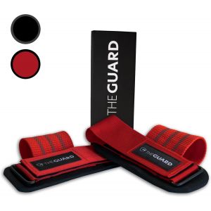 The Guard Aide À La Traction-Rouge-Aide À La Traction Pour Un Entraînement Parfait-Sangles De Levage Avec Coutures Renforcées Et Barre En Métal-Accessoires De Gym Robustes - Neuf