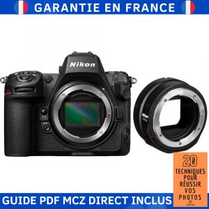 Nikon Z8 + FTZ II + Guide PDF MCZ DIRECT '20 TECHNIQUES POUR R&Eacute;USSIR VOS PHOTOS - Neuf