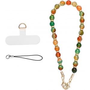 Kal-Bracelet Telephone Chaîne De Téléphone Portable, Bijoux De Telephone Lanière De Téléphone Perlée Chaine Telephone Portable, Chaîne De Téléphone Portable Perles - Neuf