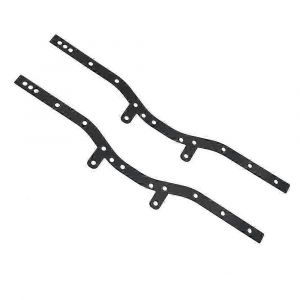 2Pcs Châssis Métallique Poutre Poutre Châssis Latéral Cadre Pour WPL C14 C24 C24-1 1/16 RC Voiture Mise à Niveau Pièces Accessoires - Neuf