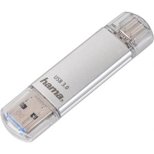Cl&eacute; Usb C-Laeta (Usb3.1/Usb3.0 Type-C, 256Gb, Double Cl&eacute; Usb, Pour Ordinateur Portable, T&eacute;l&eacute;phone Mobile, Tablette, Otg, 70 Mo/S, Bo&icirc;tier En M&eacute;tal, Usb Type-C, Cl&eacute; De T&eacute;l&eacute;phone Portable) Argent - Neuf
