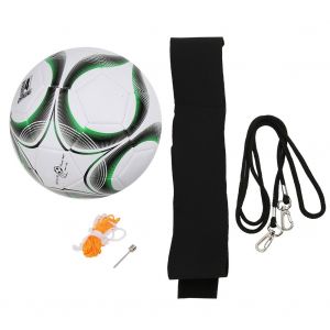 Kit D'entrainement De Football Regail Pu, Equipement D'entrainement De Ballon De Football Pour Enfants, Aide A La Jonglerie, Pour Eleves Du Primaire Et Du Secondaire, Vert - Neuf