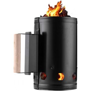 Ulteronixshop-Allume-feu au charbon de bois pour barbecue, briquette, allume-feu pour barbecue en plein air, accessoires de bo&icirc;te de charbon - Neuf