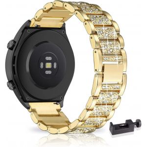 Eryi-Bracelet Compatible Avec Les Bracelets De Montre 20 Mm/22 Mm, En Acier Inoxydable, Pour Homme Et Femme, Élégant Bracelet De Montre En Métal Pour Montre 20 Mm/22 Mm - Neuf