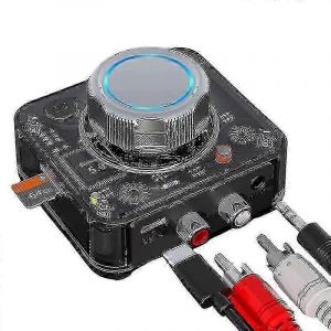 Récepteur audio Bluetooth 5.0 Adaptateur sans fil stéréo 3d Carte Tf Rca 3.5mm 3.5 Prise auxiliaire pour fil de voiture - Neuf